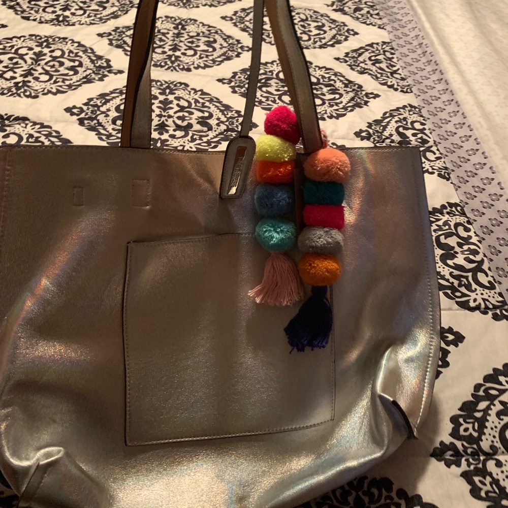 Metallic Tote